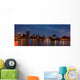 Baltimore Inner Harbor Night Wall Decal