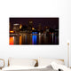 Baltimore Inner Harbor Night Wall Decal