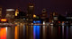 Baltimore Inner Harbor Night Wall Decal