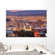 Downtown Salt Lake City Evening Wall Decal