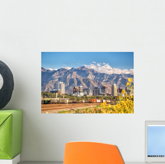 Downtown Salt Lake City Wall Decal