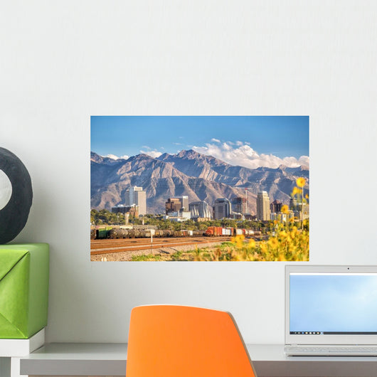 Downtown Salt Lake City Wall Decal