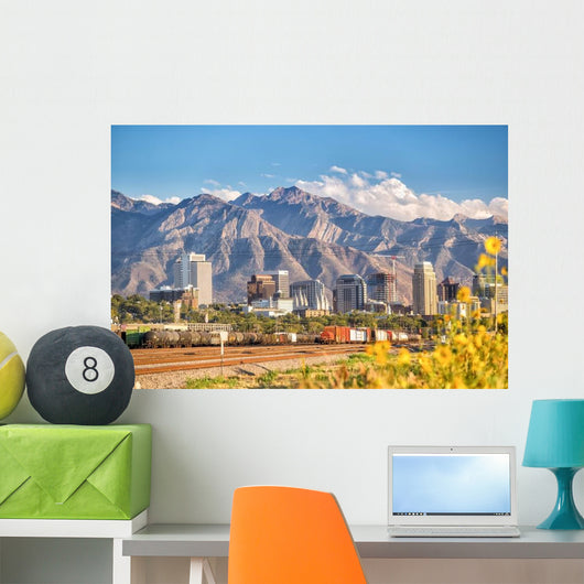 Downtown Salt Lake City Wall Decal