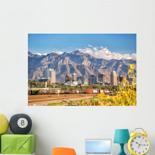 Downtown Salt Lake City Wall Decal