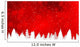 Red Christmas with Snowy Wall Decal