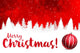 Merry Christmas Red with Wall Decal