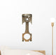 Old Rusty Car Piston Wall Decal