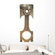 Old Rusty Car Piston Wall Decal