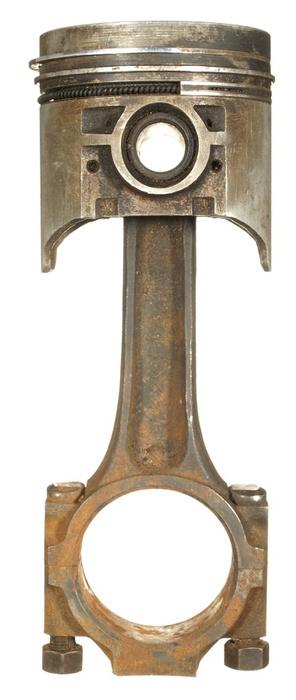 Old Rusty Car Piston Wall Decal