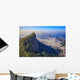 Aerial Christ Redeemer and Wall Decal