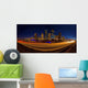 Dusk Architecture Houston Skyline Wall Decal