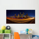 Dusk Architecture Houston Skyline Wall Decal