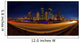 Dusk Architecture Houston Skyline Wall Decal