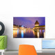 Lucerne Switzerland Night over Wall Decal