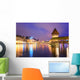 Lucerne Switzerland Night over Wall Decal