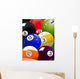 Billiard Ball Vector Illustration Wall Decal
