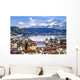 Lucerne Switzerland Aerial Old Wall Decal
