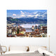 Lucerne Switzerland Aerial Old Wall Decal