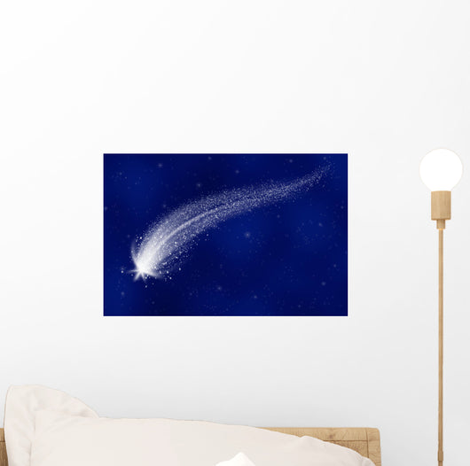 Great Illustration Shooting Star Wall Decal