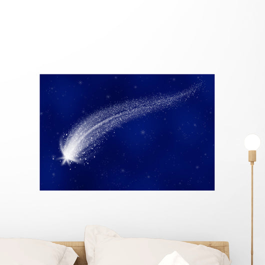 Great Illustration Shooting Star Wall Decal