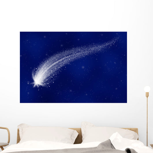 Great Illustration Shooting Star Wall Decal
