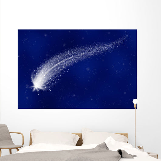 Great Illustration Shooting Star Wall Decal