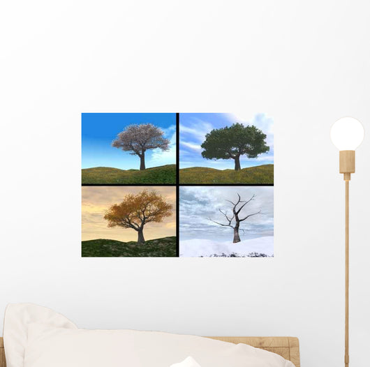 Four Seasons Wall Decal
