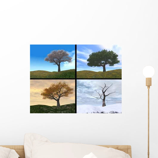 Four Seasons Wall Decal