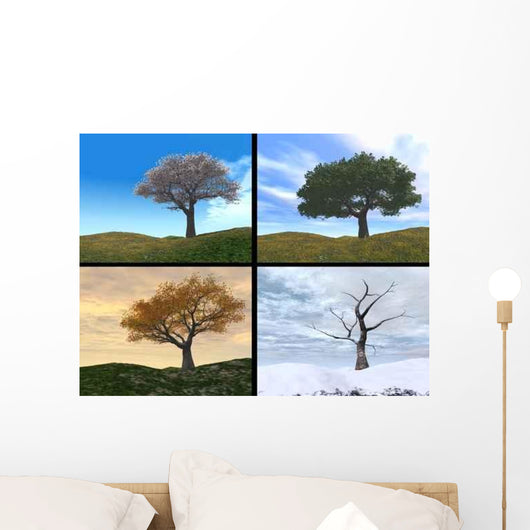 Four Seasons Wall Decal