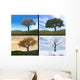 Four Seasons Wall Decal