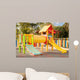 Modern Children Playground Park Wall Decal