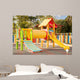 Modern Children Playground Park Wall Decal