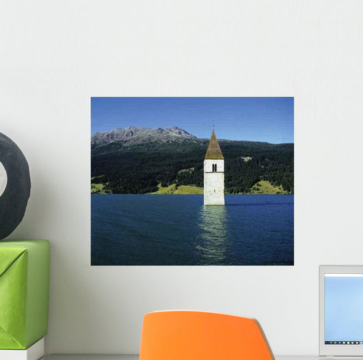 Reschensee Wall Decal