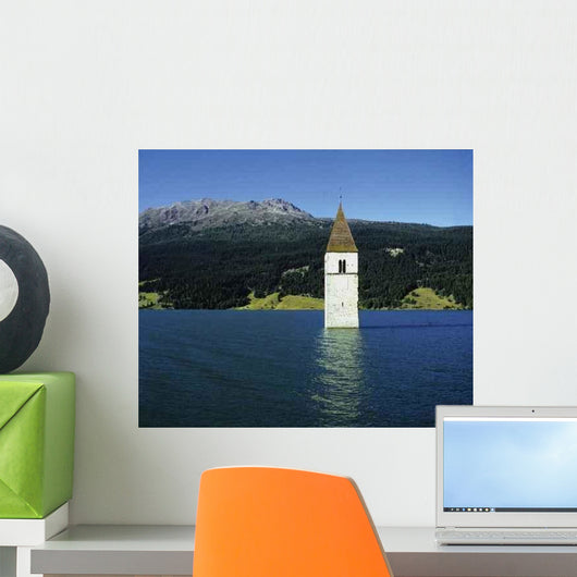 Reschensee Wall Decal