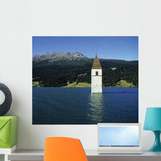 Reschensee Wall Decal