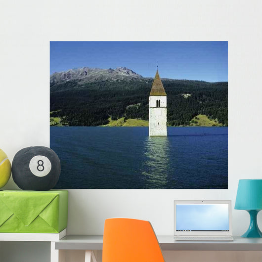 Reschensee Wall Decal