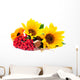 Sunflowers and Ashberry Wall Decal