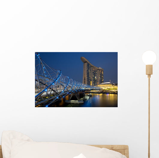Singapur Singapore Marina Bay Wall Decal