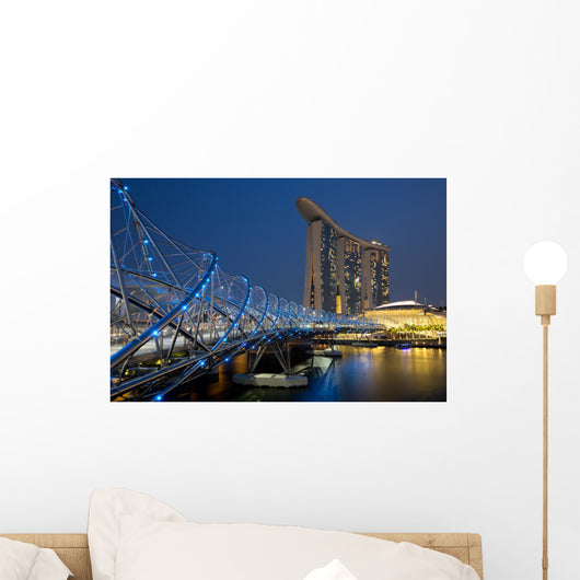 Singapur Singapore Marina Bay Wall Decal