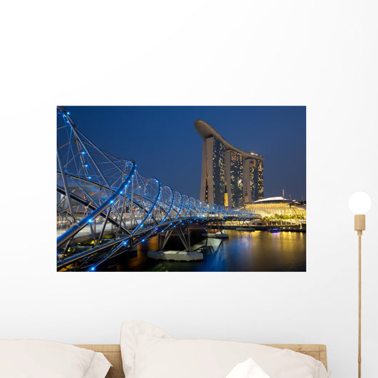 Singapur Singapore Marina Bay Wall Decal Wallmonkeys