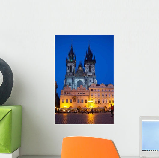 Evening Prague Wall Decal