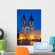 Evening Prague Wall Decal