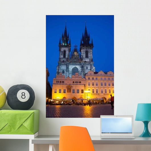 Evening Prague Wall Decal
