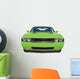 Lime Green Muscle Car Wall Decal