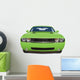 Lime Green Muscle Car Wall Decal