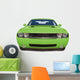 Lime Green Muscle Car Wall Decal