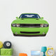 Lime Green Muscle Car Wall Decal
