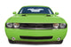 Lime Green Muscle Car Wall Decal