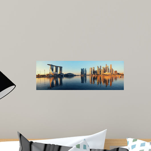 Singapore Skyline Wall Decal