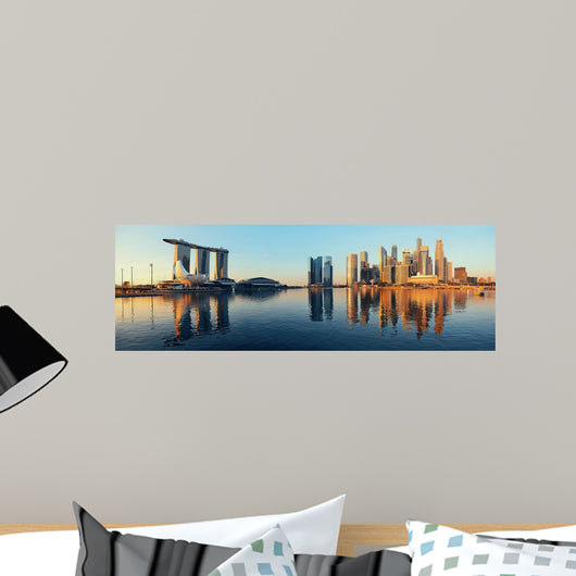 Singapore Skyline Wall Decal